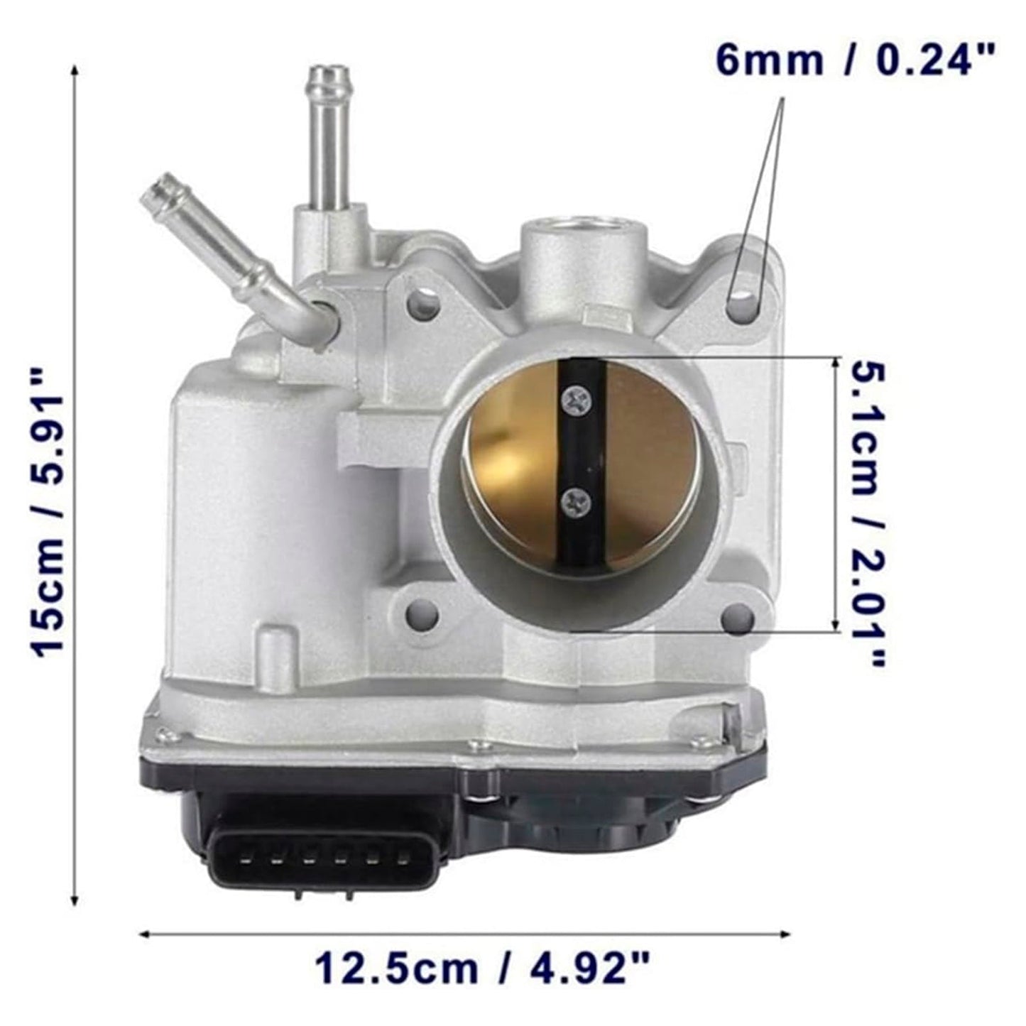 Corpo farfallato Toyota Corolla (_E12_) 2002-2006 22030-0D021