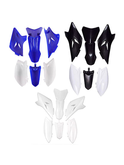 Kit plastiche per carrozzeria Yamaha TTR50 2006-2021, carenatura parafango anteriore e posteriore