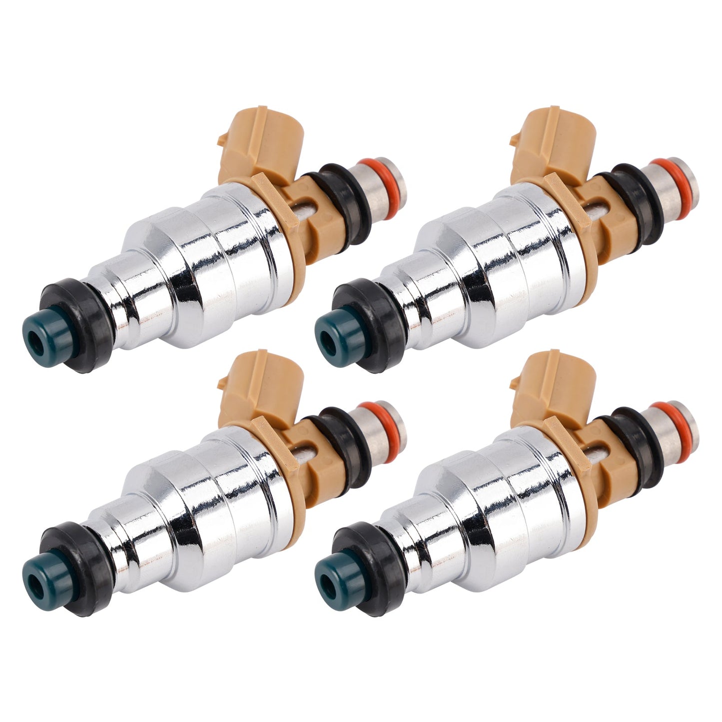 4 iniettori di carburante per Mazda 323 Miata Protege Ford Escort 1.8L 195500-2180