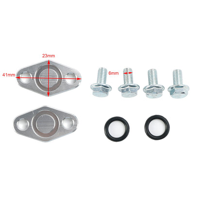 KIT piastre di blocco radiatore olio Suzuki GSXR1000 2001-2008