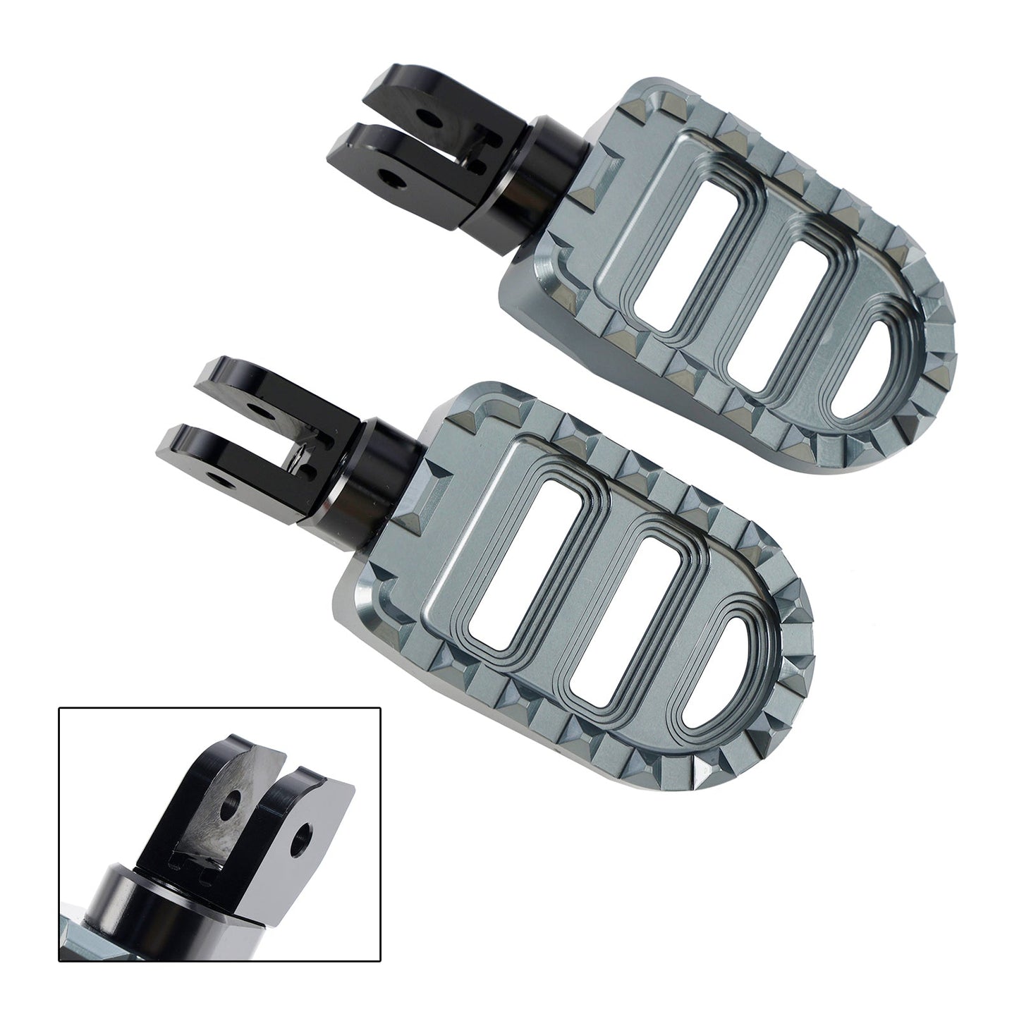 Pedane anteriori pedane adatte per Moto Guzzi V100 Mandello/STELVIO/V7 850