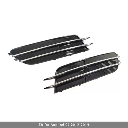 2011-2014 Audi A6 C7 1 coppia di griglie di copertura fendinebbia paraurti anteriore