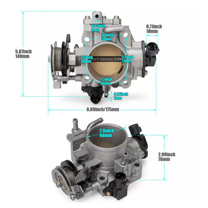 Corpo farfallato Honda Accord SE EX LX 2.3L 1998-2002 16400-PAA-A61