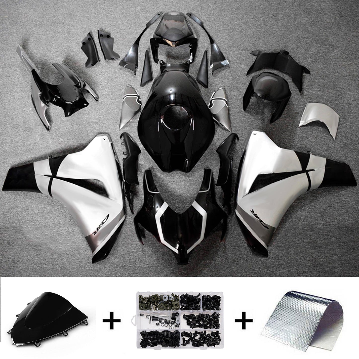 Kit di carene in plastica ABS stampate a iniezione per Honda CBR1000RR 2008-2011