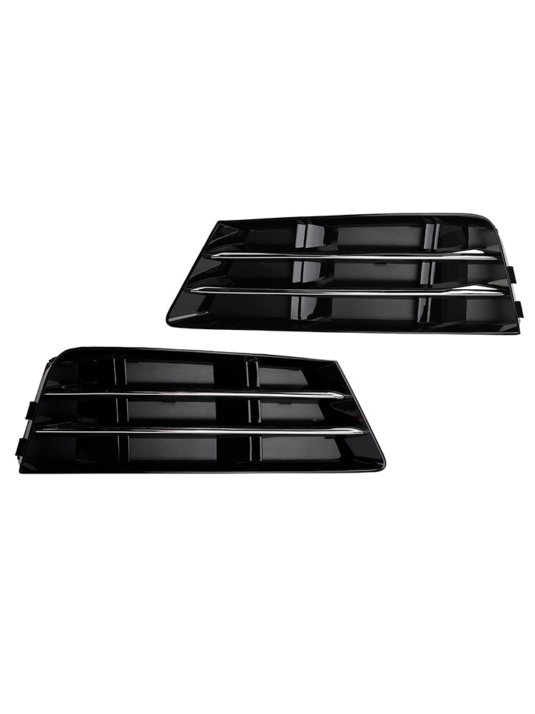 Griglia fendinebbia anteriore AUDI A4 B9 2016-2018, griglia paraurti inferiore (2 pezzi)