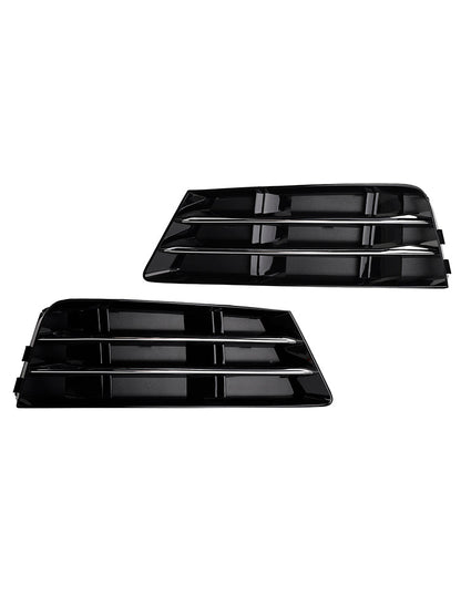 Griglia fendinebbia anteriore AUDI A4 B9 2016-2018, griglia paraurti inferiore (2 pezzi)