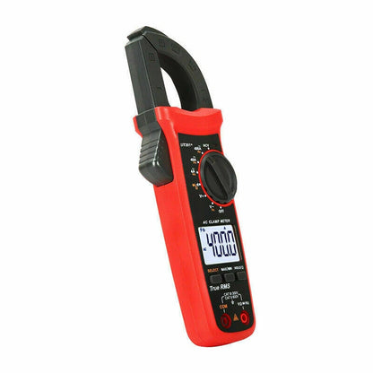 Pinza amperometrica digitale UT201+, 4000 conteggi, multimetro con selezione automatica della portata, corrente continua True RMS.