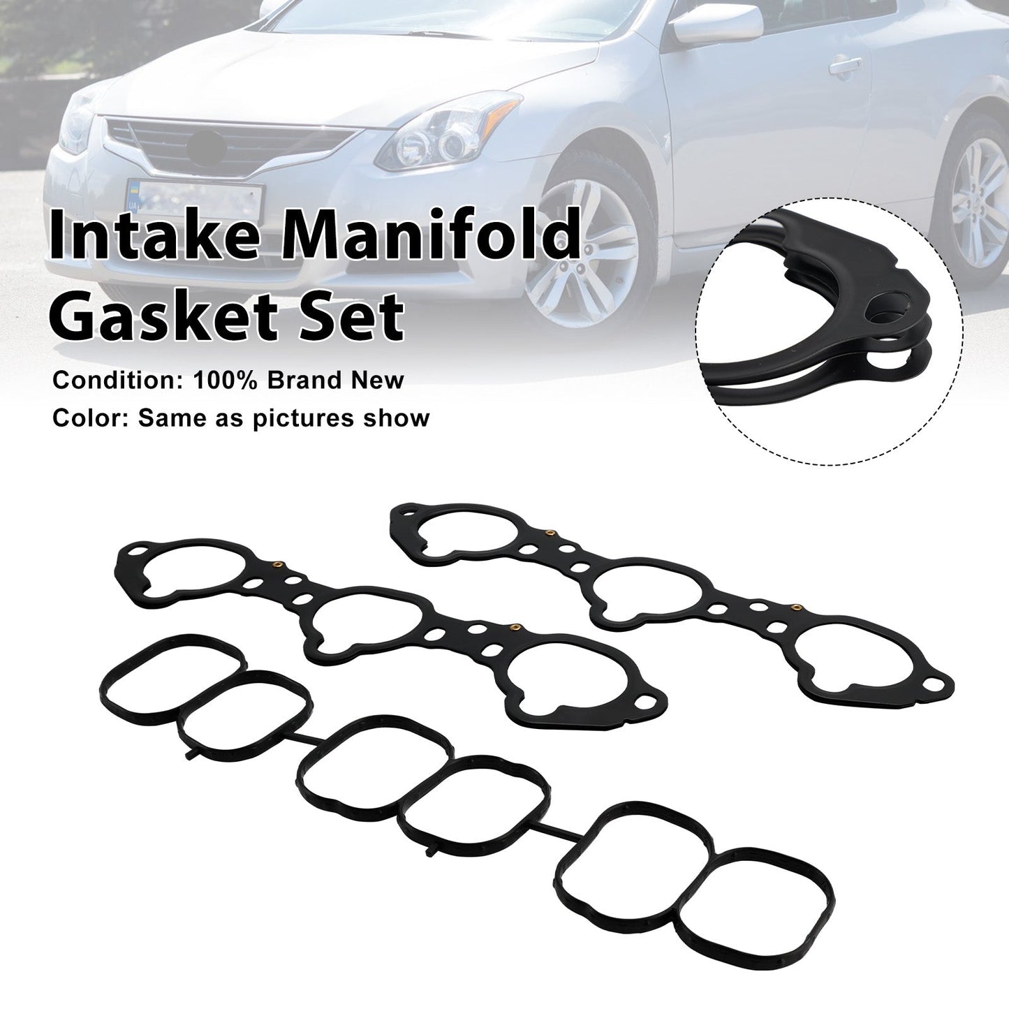 Set guarnizioni collettore di aspirazione MS97143 per Nissan Infiniti 3.5L V6 Gas 2007-2024
