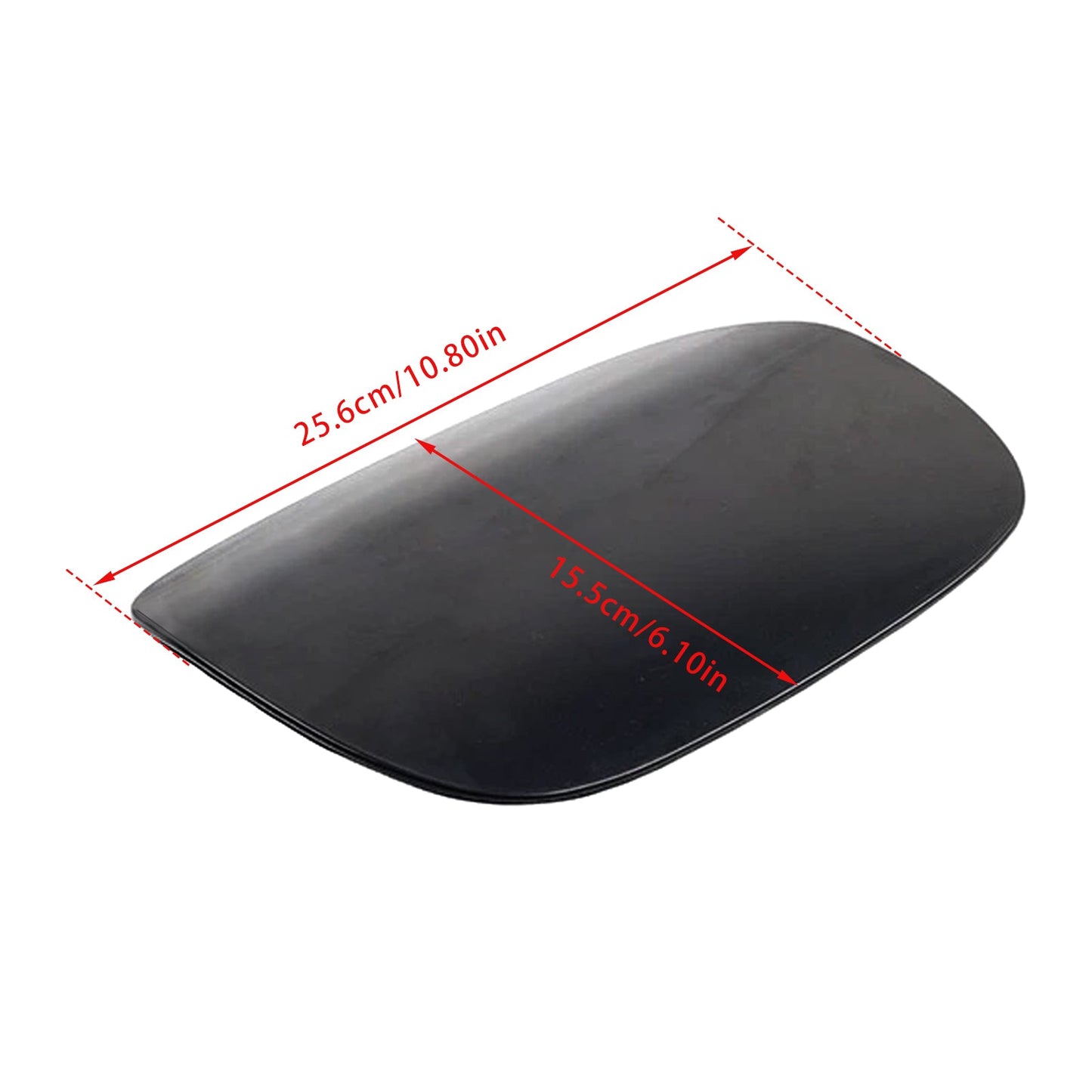 Coperchio serbatoio carburante verniciato nero 2057570106 per Mercedes-Benz W205 C300 C350 2015-2018