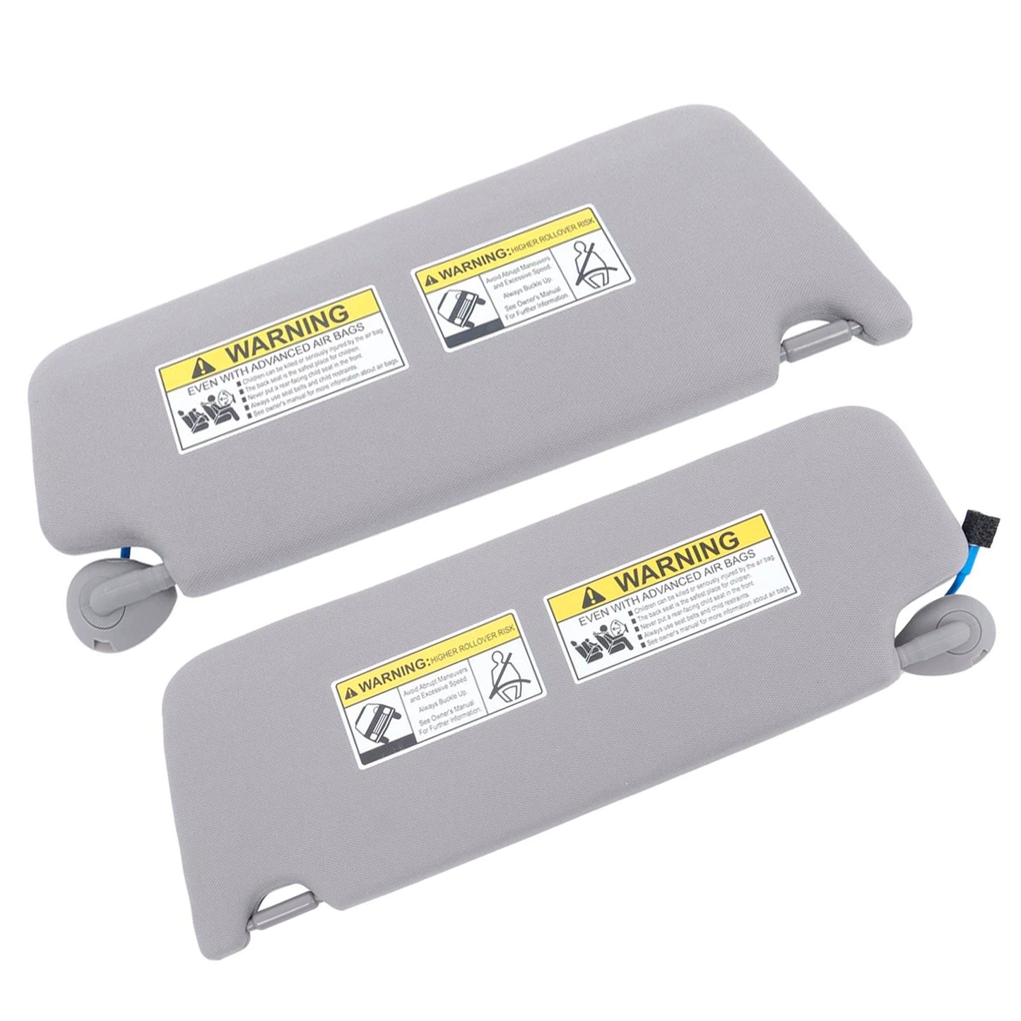Visiera parasole grigia sinistra e destra Honda Pilot 2016-2022 2 pezzi 83280-TG7-A12ZB 83280-TG7-A11ZB