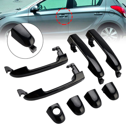 Maniglia esterna per porta anteriore/posteriore sinistra/destra, 4 pezzi, per Hyundai i20 PB 2009-2015