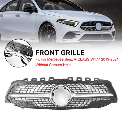 Per Mercedes Benz Classe A W177 2019-2023 Griglia per paraurti anteriore Diamond