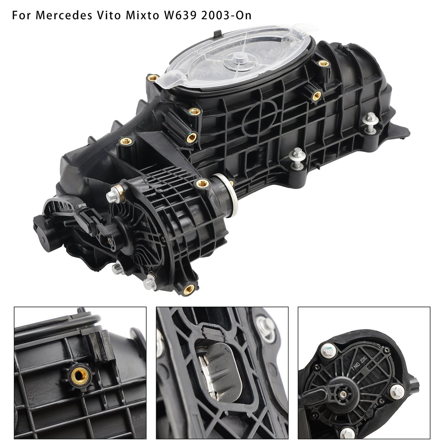 Collettore di aspirazione Mercedes Glc Coupe C253 2016-on con motore attuatore 6510905737 A6511500094