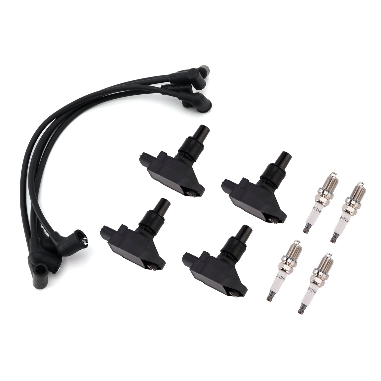 2004-2011 Per Mazda RX-8 1.3L R2 4*Bobine di accensione, candele all'iridio e cavi UF501 N3H118100
