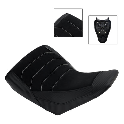 Cuscino Raider inferiore per sedile anteriore conducente Suzuki V-Strom DL1050 2023-2025, rosso e giallo