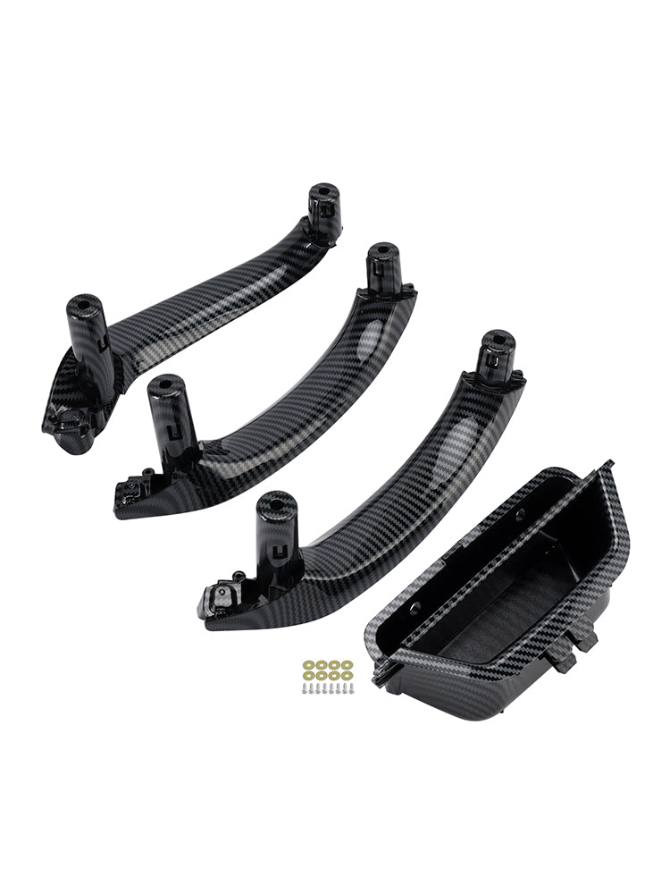 Kit maniglia interna porta in fibra di carbonio 51417250307 per BMW X3 (F25) X4 (F26)
