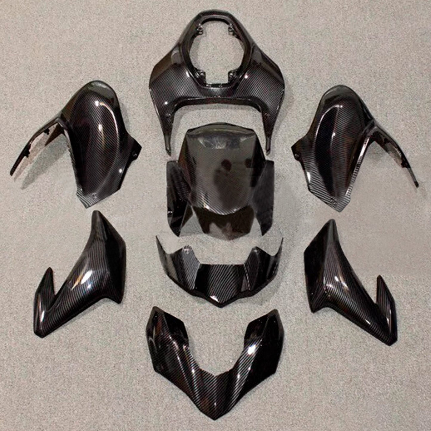 Kit carenatura iniezione in plastica ABS adatto per Kawasaki Z900 2017-2019