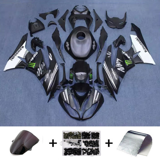 Kit carenatura iniezione in plastica ABS adatto per Kawasaki ZX6R 636 2009-2012