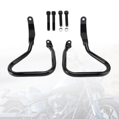 Protezione paraurti antiurto per telaio motore Low Rider Fxlrst 2022-2024, nera