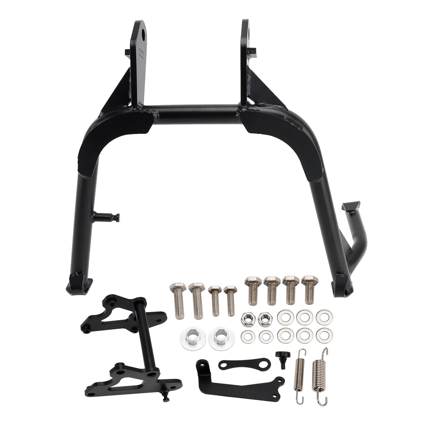 Cavalletto centrale per moto Aprilia Tuareg 660 del 2022, cavalletto centrale, cavalletto laterale