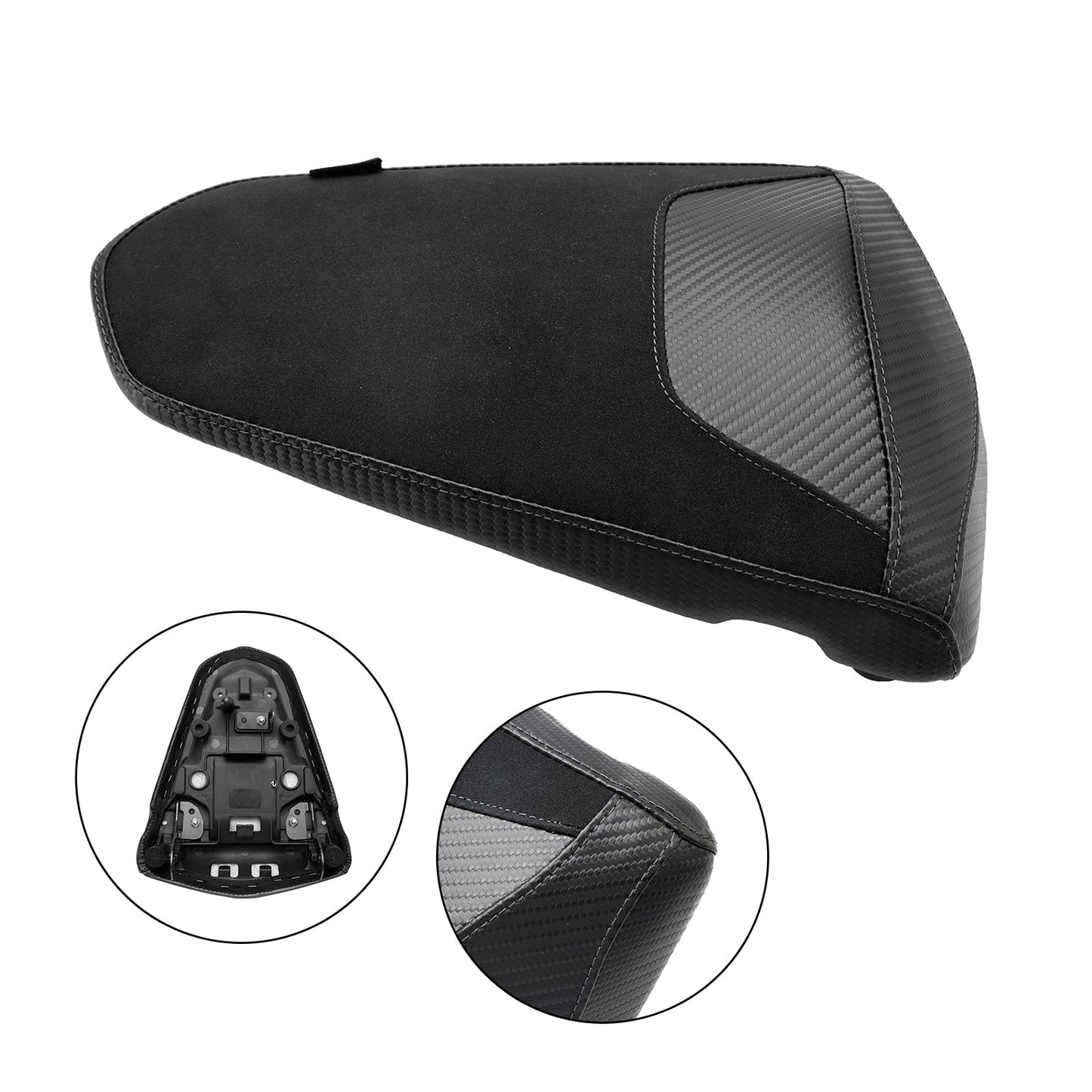 Cuscino per sedile passeggero posteriore Yamaha Mt-03 Yzf-R3 2015-2023, colore: Blu piatto