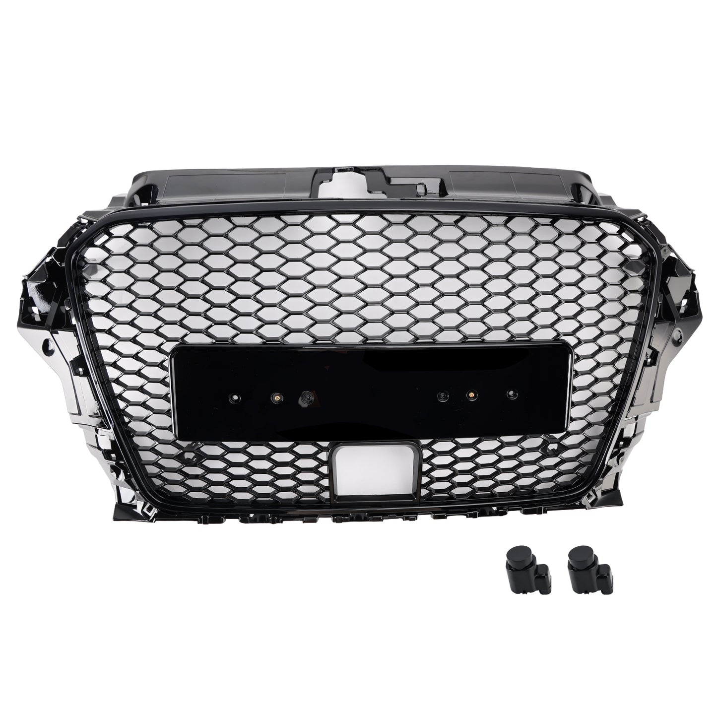 Griglia della griglia del paraurti anteriore stile RS3 per Audi A3 Sline S3 2013-2016 con ACC