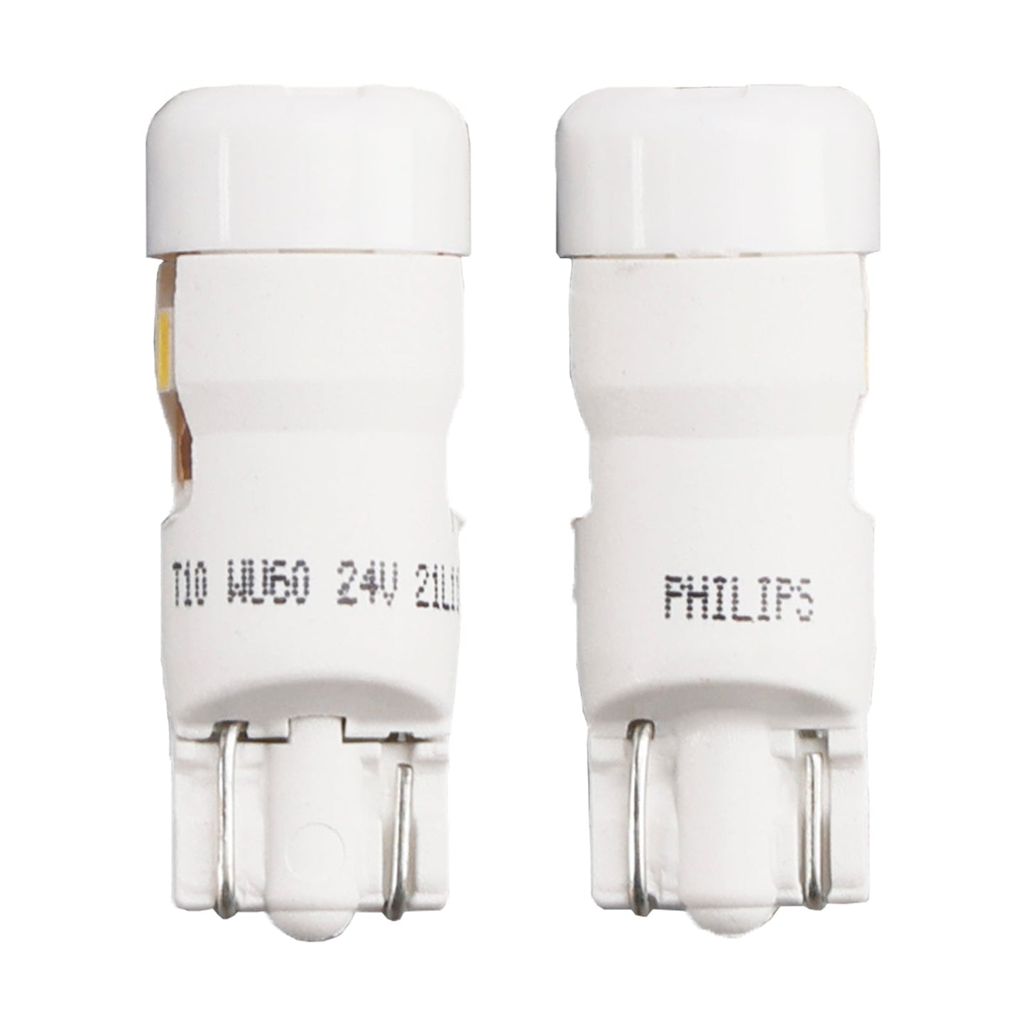 Luce auto LED-T10 Ultinon Pro6000 W5W 24961WU60 4000K 24V per PHILIPS