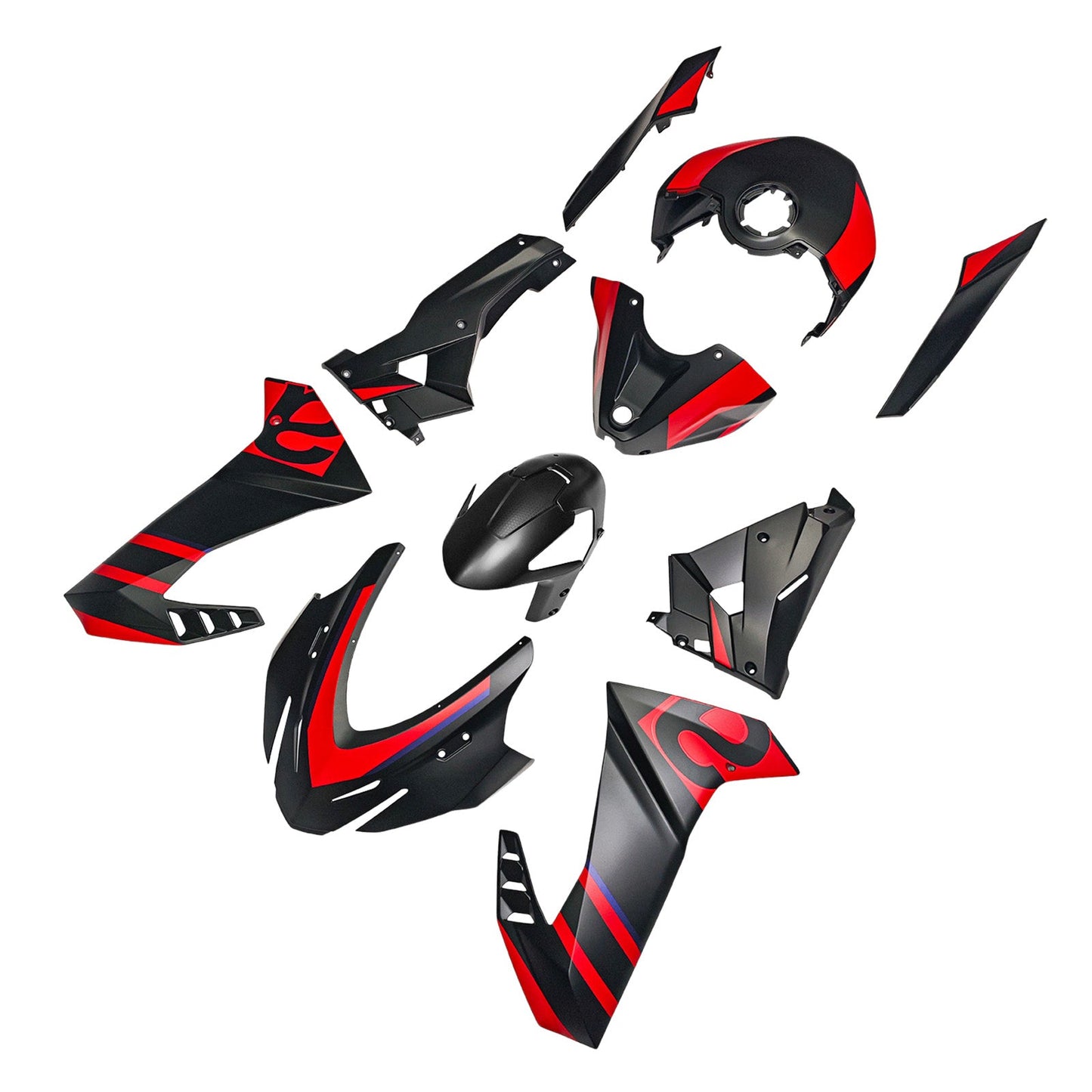 Kit carenatura in plastica ABS per iniezione per Aprilia RS457 2024-2025 05#