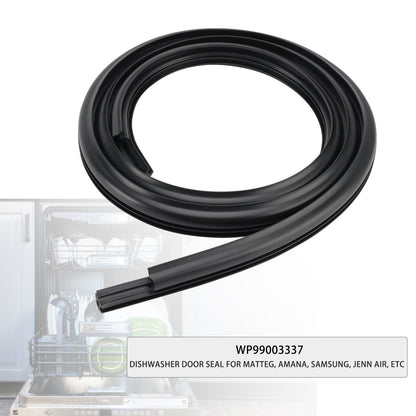 WP99003337 Guarnizione porta lavastoviglie per Maytag Amana Samsung Jenn Air ecc.