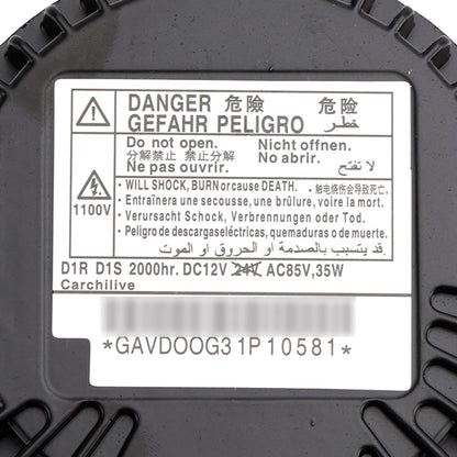 Centralina elettrica per fari allo xeno HID D1S GAVD00G31P10581 per Cadillac