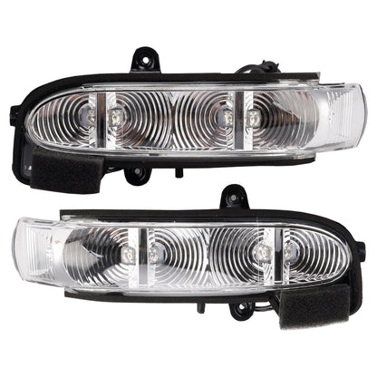Coppia di indicatori di direzione per specchietti laterali per Mercedes-Benz W211 S211 W463