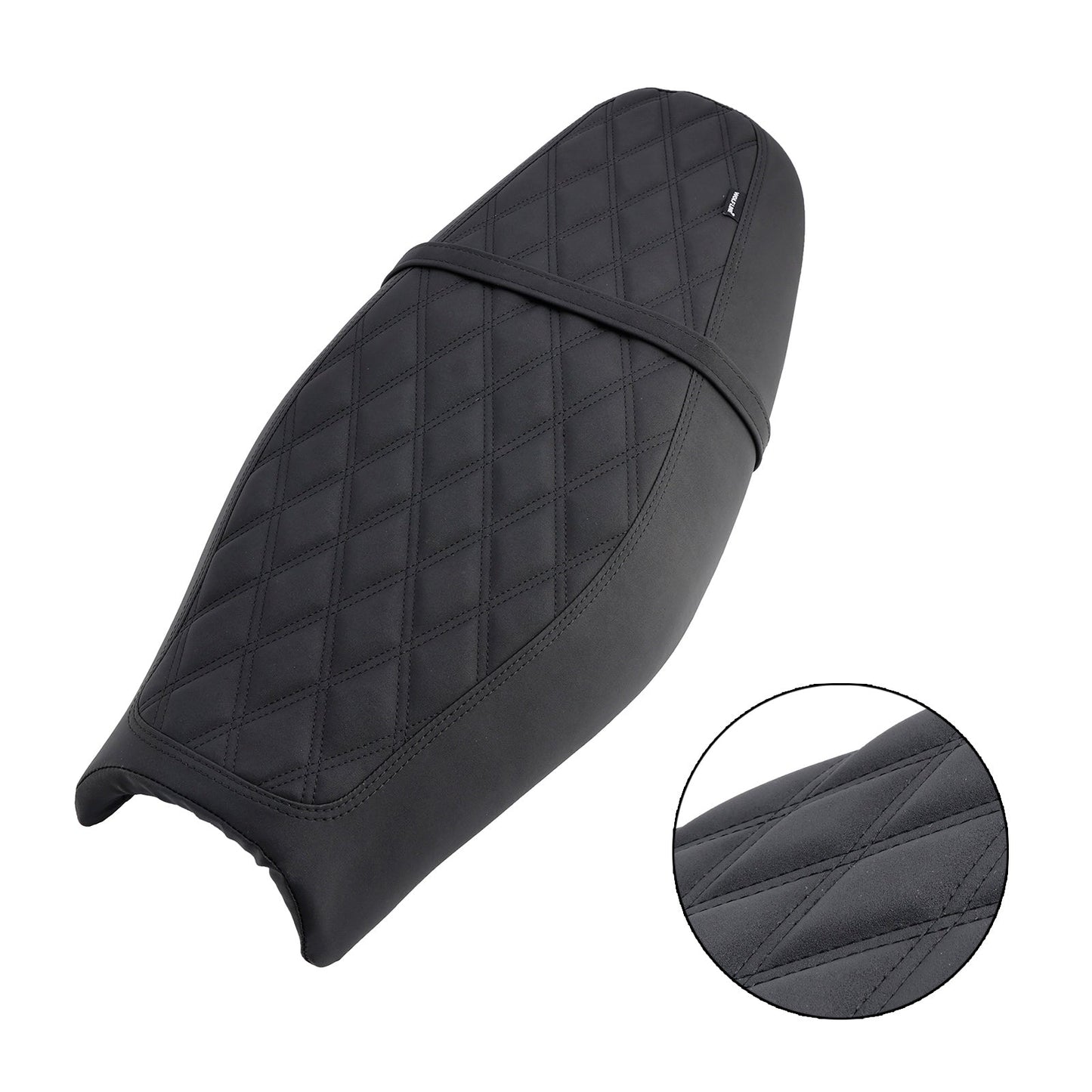 Sostituisci il sedile anteriore posteriore del conducente e del passeggero nero per Street Twin Speed Twin 900 BrownC