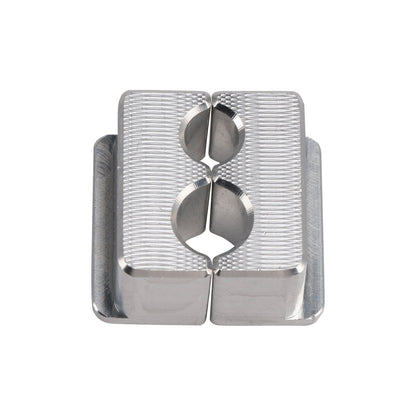 MINI 8/10mm Morsetto per forcella-stelo ammortizzatore/blocco morsa-supporto per asta di sospensione per Fox