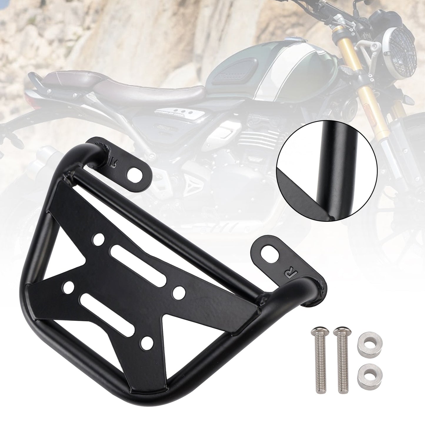 Supporto per borsa laterale portapacchi destro per Scrambler Speed 400 T4 24+