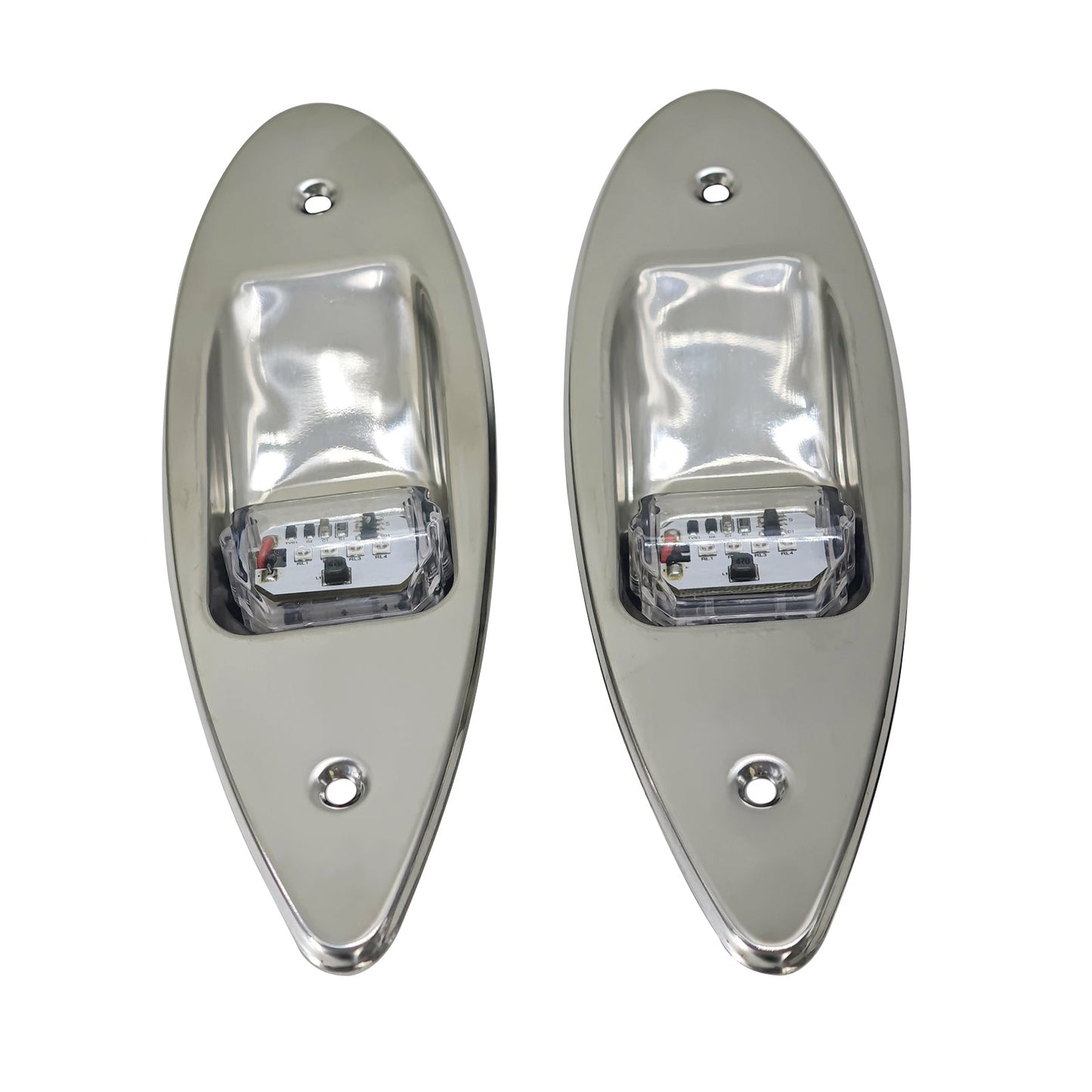 Luce di segnalazione di navigazione IP67 12-24V per barche, yacht e imbarcazioni a vela.