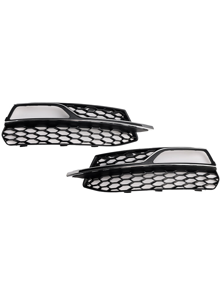 Griglia di copertura fendinebbia paraurti anteriore inferiore AUDI A3 S3 S-Line 2013-2016 8V3807682G 8V3807681G