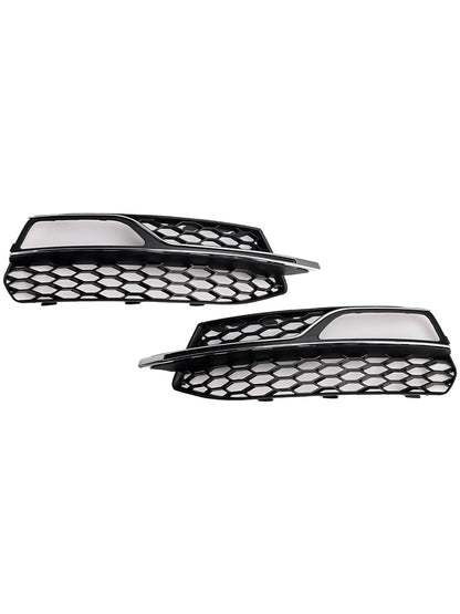 Griglia di copertura fendinebbia paraurti anteriore inferiore AUDI A3 S3 S-Line 2013-2016 8V3807682G 8V3807681G