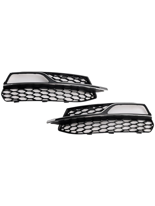 Griglia di copertura fendinebbia paraurti anteriore inferiore AUDI A3 S3 S-Line 2013-2016 8V3807682G 8V3807681G