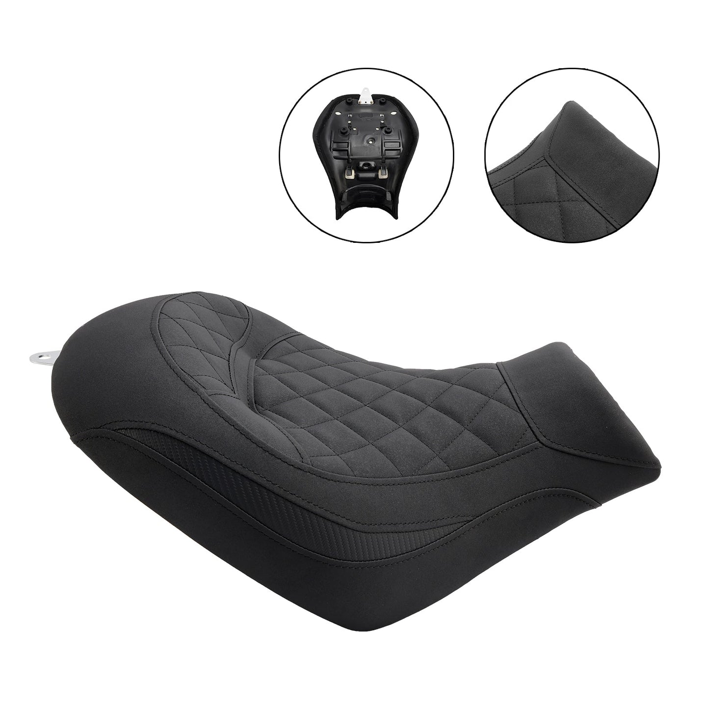 Front Raider Seat Driver Cushion PU Fit per Kawasaki Vulcan S en VN 650 2015-2023