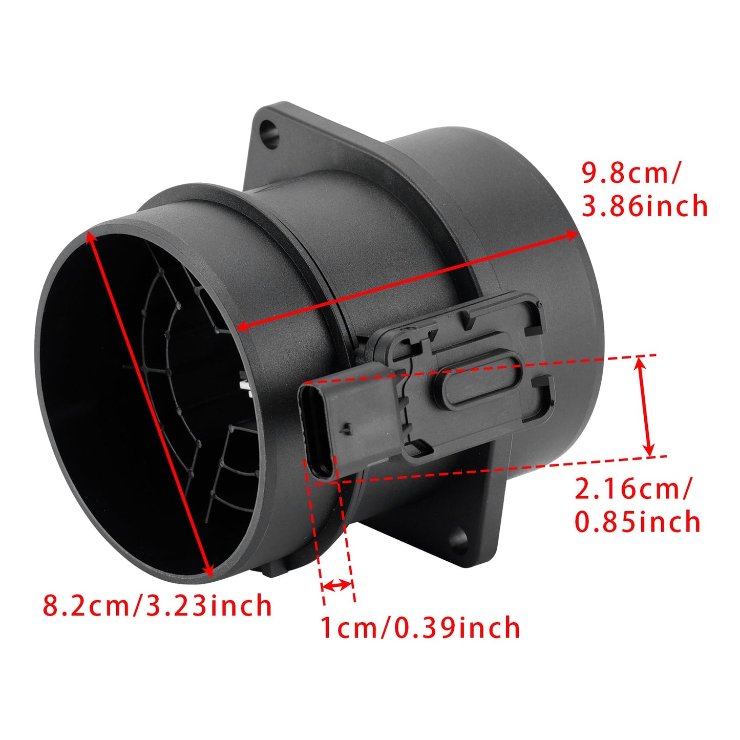 Sensore del flusso d'aria di massa per Mercedes W205 W176 GLC X253 CDI 5WK98105