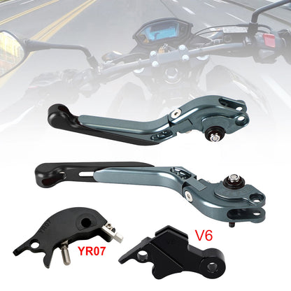 Leva freno frizione regolabile adatta per YAMAHA XSR900 XSR900GP MT-09 2024-2025