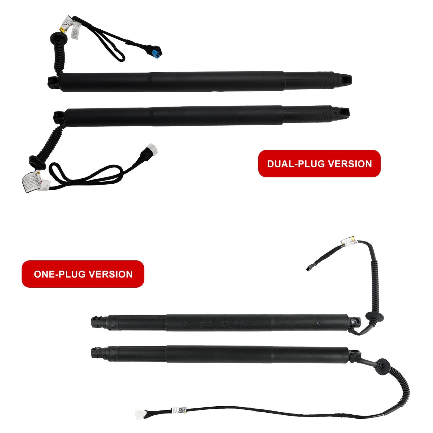 Supporto di sollevamento elettrico per portellone posteriore 2 pezzi 51247434043 51247434044 per BMW X6 F16 SUV 2014-2019 M 50d 2993ccm 381HP 280KW (Diesel)