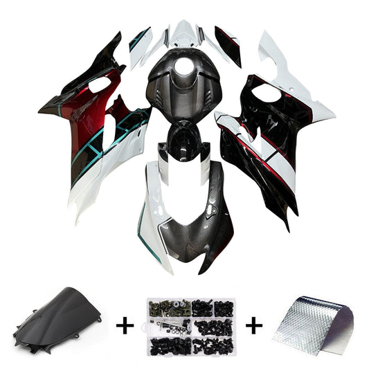 Kit carenatura iniezione in plastica ABS adatto per Yamaha YZF-R6 2017-2023