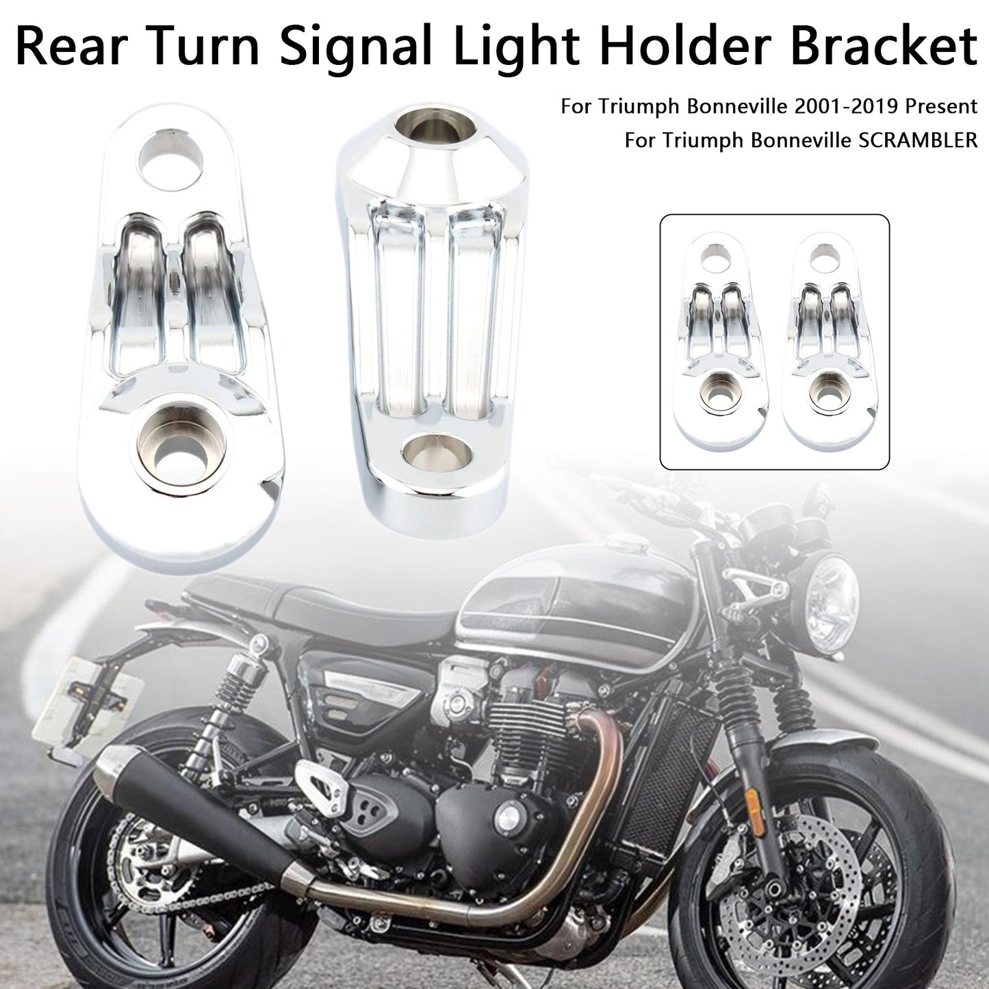 Supporto per luce indicatore di direzione posteriore per Bonneville SE T100 T120
