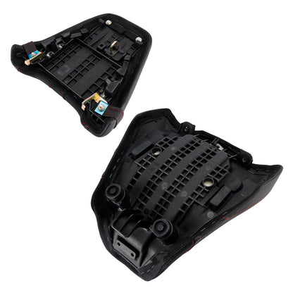 2024-2025 Per Honda Cb650R Cbr650R Parte anteriore inferiore con sedile posteriore conducente passeggero nero2