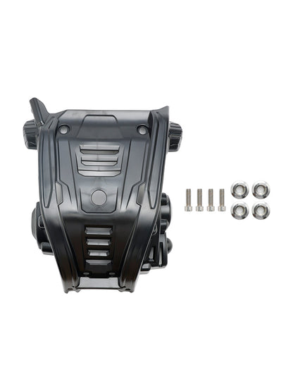 Piastra paramotore Honda CRF300 CRF300L 2023-2024 Protezione motore in plastica crepata