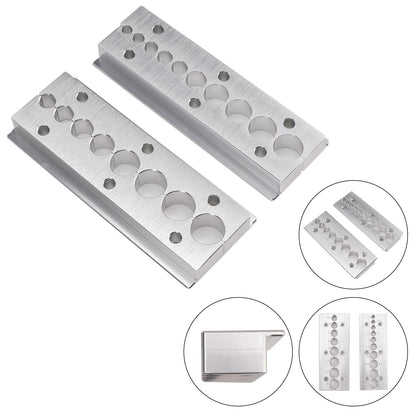 Kit di morsetti per albero/asta di morsa di ricostruzione 18 misure 7,4 mm-19 mm per Fox