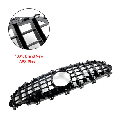 Black Front Bumper Grill Grille Per Mercedes CLS C257 W257 Coupe 2018-2024
