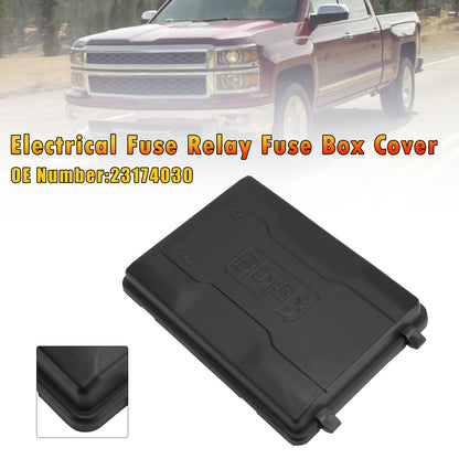 Coperchio della scatola dei fusibili/relè elettrico 23174030 per Chevy Sierra Silverado 2014-2019