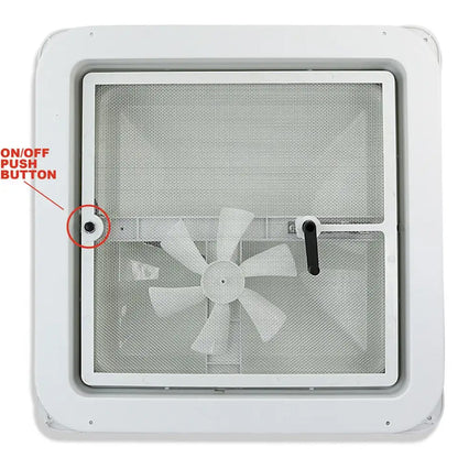 14" Caravan Skylight Roof Vent Remote Control Camper Motorhome RV Aspiratore